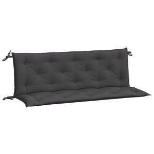 vidaXL Gartenbank-Auflagen 2 Stk. Anthrazit 150x50x7 cm Oxford-Gewebe