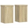 vidaXL Pflanzenst&auml;nder 2 Stk. Sonoma-Eiche 10x10x18 cm Holzwerkstoff