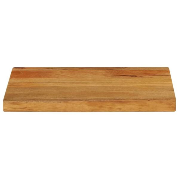 vidaXL Tischplatte mit Baumkante 60x40x2,5 cm Massivholz Mango