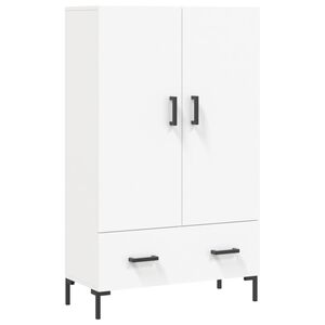 vidaXL Highboard Weiß 69,5x31x115 cm Holzwerkstoff