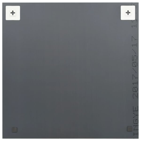 vidaXL Wandspiegel 2 Stk. 50x50 cm Quadratisch Glas