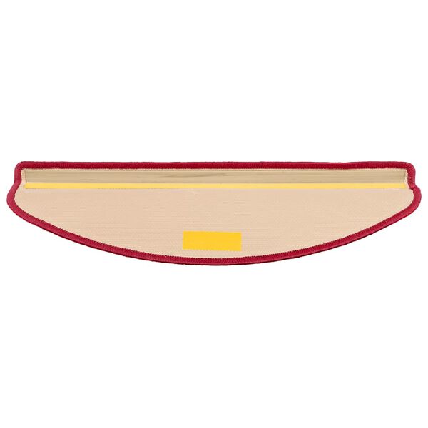 vidaXL Stufenmatten Selbstklebend 10 Stk. 65x21x4 cm Rot
