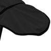 vidaXL Pferdedecke Schwarz 125 cm Polarfleece