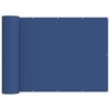 vidaXL Balkon Sichtschutz 150 x 400 cm Stoff mit PU-Beschichtung Blau