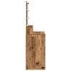 vidaXL Schminktisch mit Regal Altholz 80 x 41 x 144,5 cm Holzwerkstoff