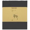 vidaXL Tischdecke 5 stk. Rechteckig Dunkelgrau 140 x 180 cm Polyester