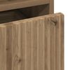 vidaXL Nachttisch 2 pcs Artisan-Eiche 49 x 36 x 61 cm Holzwerkstoff