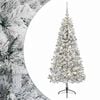 vidaXL K&uuml;nstlicher Weihnachtsbaum mit Weihnachtskugel 120 cm 150 LEDs