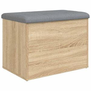 vidaXL Aufbewahrungsbank Sonoma-Eiche 62 x 42 x 45 cm Holzwerkstoff