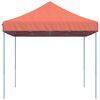 vidaXL Partyzelt Faltbar Pop-Up Terrakottarot 410x279x315 cm