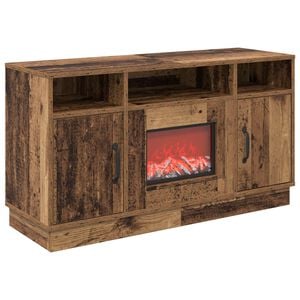 vidaXL Elektrokamin Altholz 100 x 33 x 55 cm Holzwerkstoff