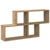 vidaXL Wandregal Artisan-Eiche 100x18x53 cm Holzwerkstoff