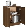 vidaXL Sideboard Braun Eichen-Optik 60x30x70 cm Holzwerkstoff