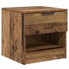 vidaXL Bettschrank 2 pcs Altholz 40 x 39 x 40 cm Holzwerkstoff