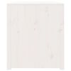 vidaXL Outdoor-K&uuml;chenschrank Wei&szlig; 106x55x64 cm Massivholz Kiefer
