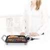 Princess Chef Tischgrill Premium 1500 W Schwarz und Silbern