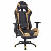 vidaXL Gaming Stuhl Gold 70 x 71 x 136 cm Kunstleder