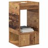 vidaXL Beistelltisch Altholz 30 x 30 x 56 cm Holzwerkstoff