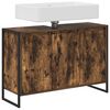 vidaXL Badezimmerschrank Raucharbe 90 x 30 x 60 cm Holzwerkstoff