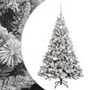 vidaXL K&uuml;nstlicher Weihnachtsbaum mit Kugel 120 cm 150 LEDs