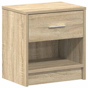 vidaXL Nachttisch mit Schublade Sonoma-Eiche 39x28x41 cm
