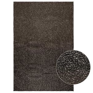 vidaXL Teppich ZIZUR Anthrazit 120x170cm Jute-Optik Indoor und Outdoor