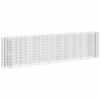 vidaXL Gabionen-Hochbeet Verzinktes Eisen 400x50x100 cm