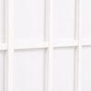 vidaXL 6-tlg. Raumteiler Japanischer Stil Klappbar 240 x 170 cm Wei&szlig;