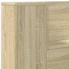 vidaXL Kopfteil Sonoma-Eiche 100 x 16,5 x 103,5 cm Holzwerkstoff