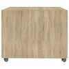 vidaXL Couchtisch Sonoma-Eiche 55x55x40 cm Holzwerkstoff