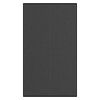 vidaXL Fu&szlig;matte Streifen Schwarz und Grau 115x200 cm