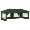 vidaXL Pop-up Partyzelt Gr&uuml;n 575 x 288 x 245 cm Oxford-Stoff