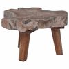 vidaXL Nachttisch Braun 40 x 40 x 25 cm Massives upgecyceltes Holz