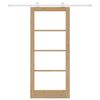 vidaXL Schiebetür ORKDAL Natur 86 x 198,5 cm