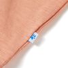 Kinder-Kurzarmshirt Hellorange 104
