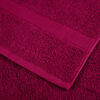 vidaXL Premium Handtücher SOLUND 4 Stk. Bordeaux 100x200 cm 600 g/m²