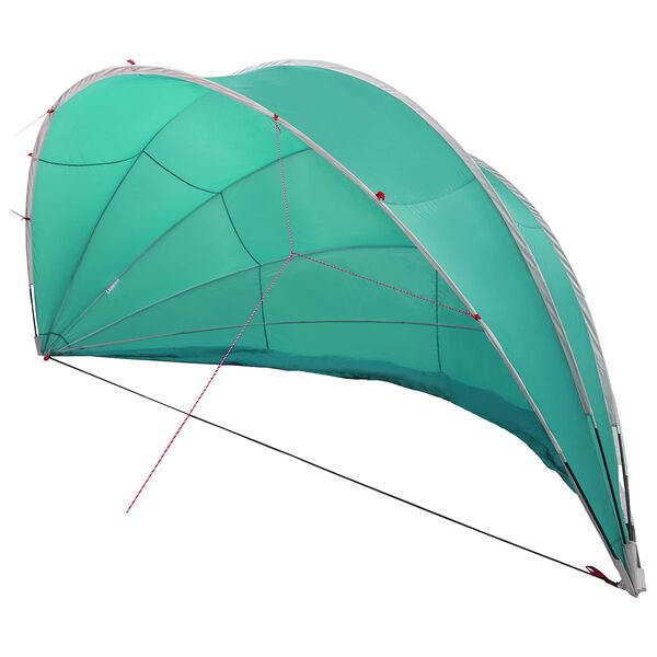 vidaXL Pool-Dome Blau 592 x 590 x 275 cm