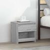 vidaXL Nachttische 2 Stk. Grau Sonoma 40x30x39 cm Holzwerkstoff