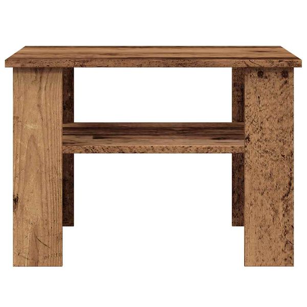 vidaXL Couchtisch Altholz-Optik 60x60x42 cm Holzwerkstoff