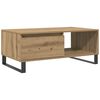 vidaXL Couchtisch Artisan-Eiche 90x50x36,5 cm Holzwerkstoff