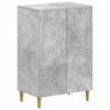 vidaXL Schuhschrank DELFT 59,5 x 39,5 x 90 cm Holzwerkstoff Betongrau