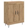 vidaXL Highboard Artisan-Eiche 69,5 x 34 x 90 cm Holzwerkstoff