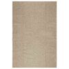vidaXL Teppich ZIZUR Beige 160x230 cm Jute-Optik Indoor und Outdoor