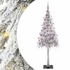 vidaXL Weihnachtsbaum Wei&szlig; 180 cm PE und Stahl