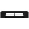 vidaXL TV-Schränk Schwarz Eichen-Optik 135 x 39 x 30 cm Holzwerkstoff
