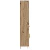 vidaXL Highboard Artisan-Eiche 69,5 x 34 x 180 cm Holzwerkstoff