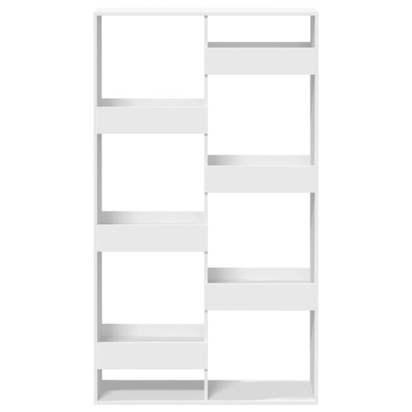vidaXL B&uuml;cherregal Wei&szlig; 100x33x175 cm Holzwerkstoff
