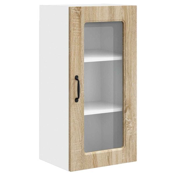 vidaXL K&uuml;chenschrank Kalmar Sonoma-Eiche 40 x 31 x 80 cm Holzwerkstoff