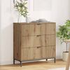 vidaXL Sideboard Artisan-Eiche 79,5 x 33 x 82 cm Holzwerkstoff