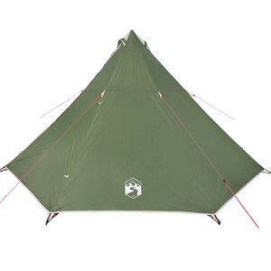 vidaXL Tipi-Familienzelt 8 Personen Gr&uuml;n Wasserdicht